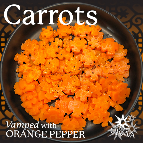Vamped Carrots with Orange Pepper