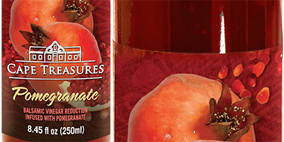 Pomegranate Balsamic Vinegar Bottle
