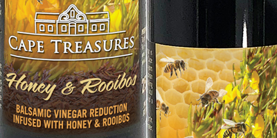 Honey & Rooibos Balsamic Vinegar bottle