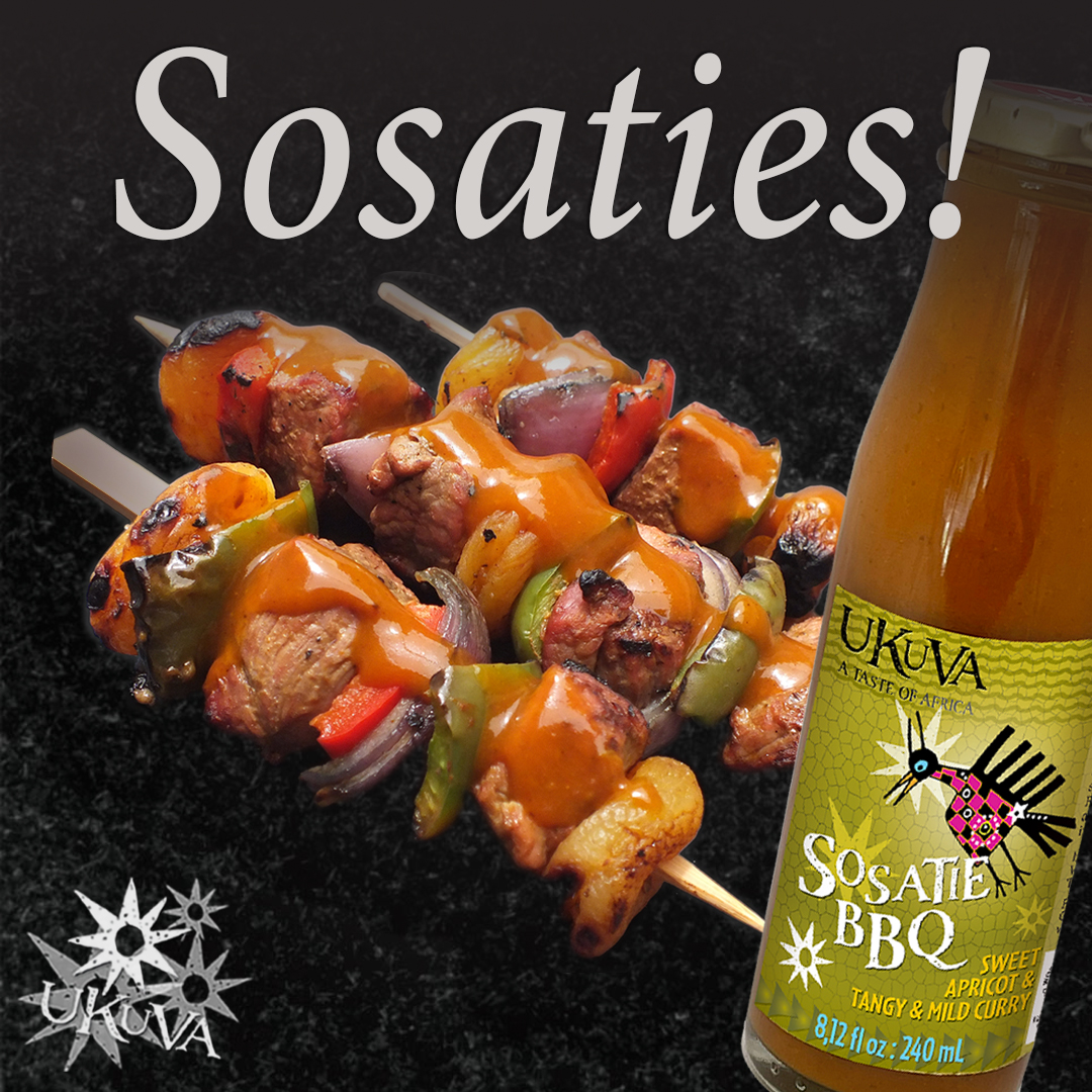 Sosaties with Ukuva Sosatie BBQ Sauce