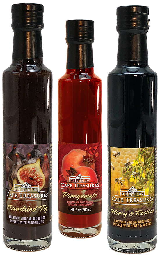 Turqle producers: Fruit Infused Balsamic Vinegars and FLO certified Red Wine Vinegar by Instant Trading's Speciality division.